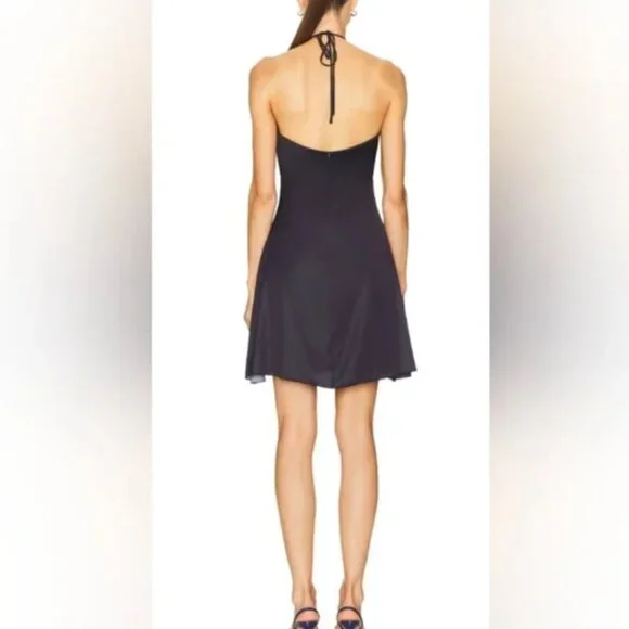 Anthropologie Tyler McGillivary Nadia Halter Cocktail Martini Mini Dress size XS - Picture 3 of 8